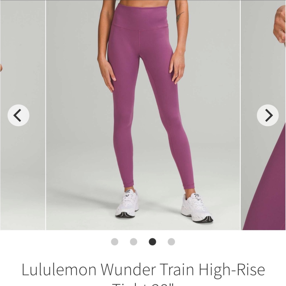 Lululemon Wunder Train High Rise Tights